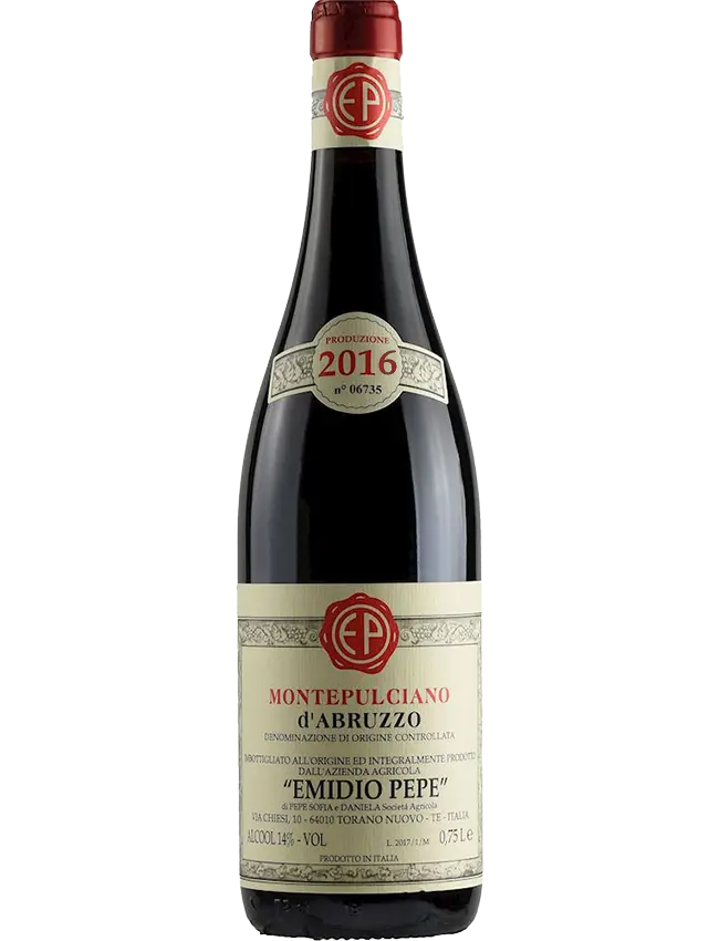 Montepulciano Emidio Pepe 2016 | 2017