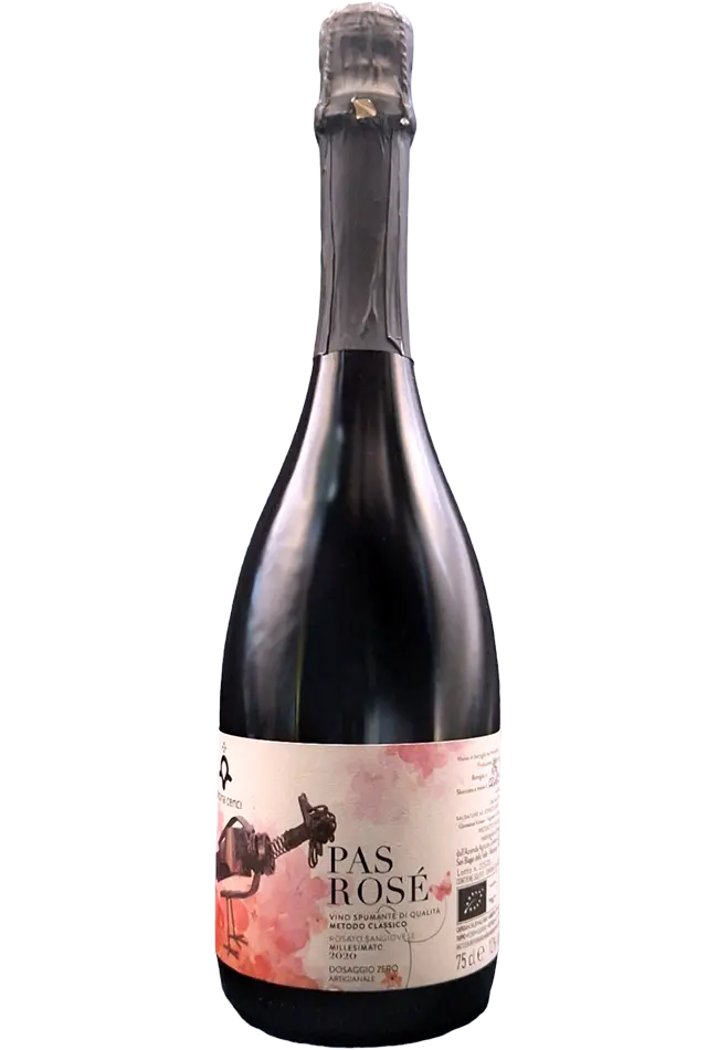 Pas Rosè - Spumante Metodo Classico di Cantina Cenci