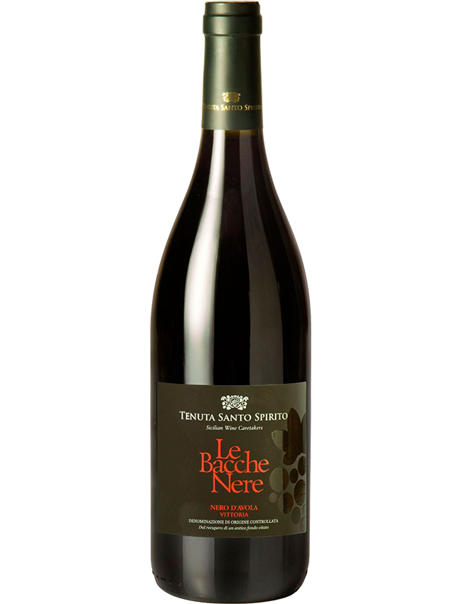 Le Bacche Nere - Nero d’Avola Vittoria DOC Bio  di Tenuta Santo Spirito